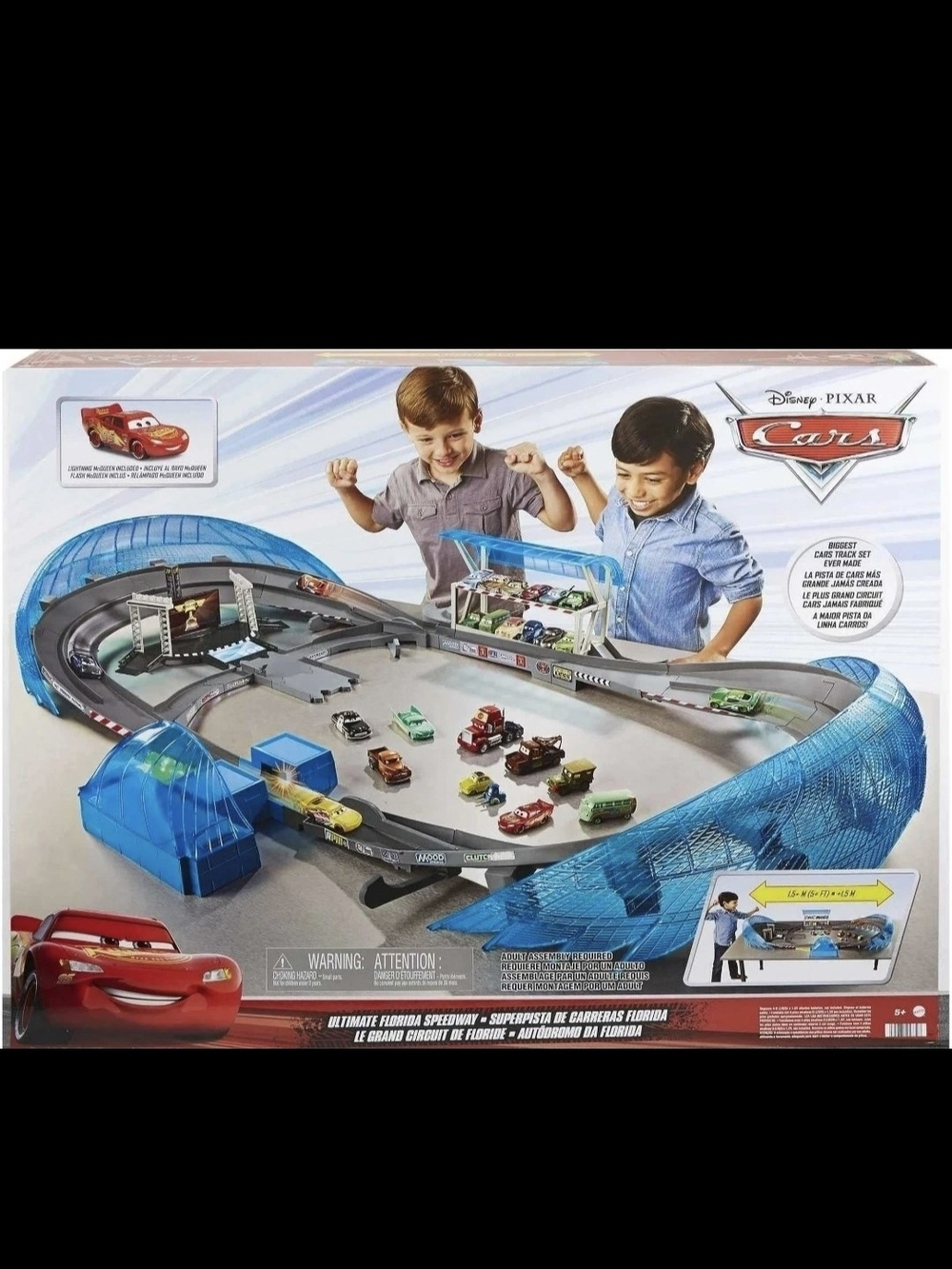 Disney Pixar Cars Ultimate Florida Speedway Playset - Blue